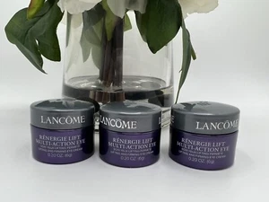 3 Lancome Renergie Lift Multi-Action Lifting and Firming Eye Cream .2oz / 6g - Picture 1 of 1