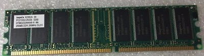 hynix 256MB DDR 266MHz CL2.5 PC2100U-25330 0250 - Sony Vaio Memory Stick - Image 1 of 2