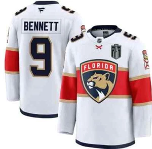 Free Duty Tax Sam Bennett 2025 Final White, Red Stitched Jersey Men's (S-3XL) - Picture 1 of 4