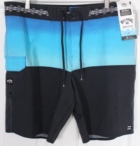 New Men's BILLABONG Fifty50 Pro Wave Washed Board Shorts 36 Mid Length - BNWT - Picture 1 of 7