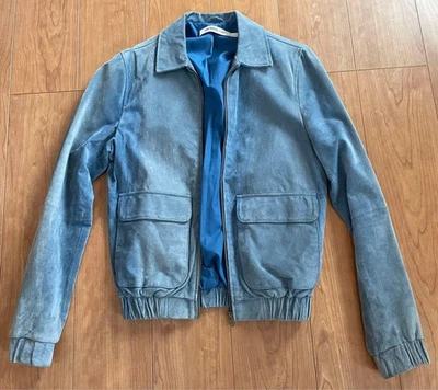 Compra ahora Chaqueta militar de gamuza TOPMAN de cuero Foto 1 de 4