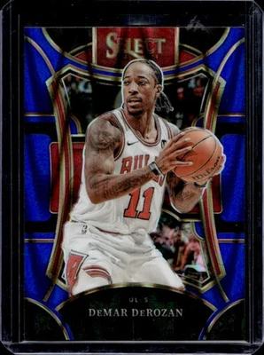 2023-24 Select DeMar DeRozan синий тектонический призматический мезонин No52/99 Bulls - Изображение 1 из 2
