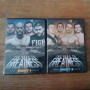ROH Ring Of Honor Wrestling -- Road To Greatness night 1 and 2 dvd Steen pwg aew - Picture 1 of 3