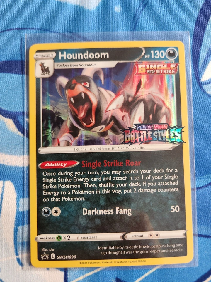 Houndoom - (Prerelease) SWSH090 SWSH: Sword & Shield Promo Cards Holo - Image 1 of 2