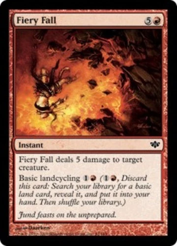 Fiery Fall - Conflux #63/145 MTG Magic The Gathering - Image 1 of 1