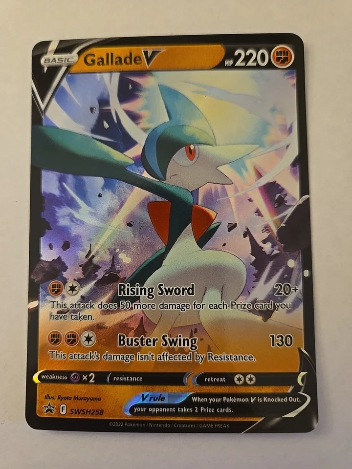 Gallade V SWSH258 SWSH: Sword & Shield Promo Cards Holo - Image 1 of 2
