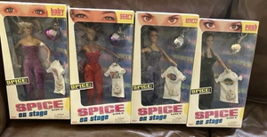 NEW in Box SPICE GIRLS ON STAGE by GALOOB  4 DOLL SET  BABY POSH SPORTY SCARY - Picture 1 of 3