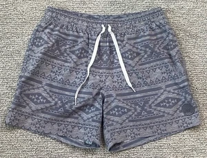 Chubbies The Quests Swim Trunks Aztec Print Lined Men's Size Medium 6 In. Inseam - Picture 1 of 7