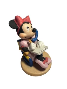 Walt Disney Productions kaltbemalte Keramik Minnie Maus am Telefon Figur - Bild 1 von 10