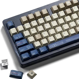 XVX Japanese Gundam Keycaps- Retro PBT Keyboard Caps, Dye Sublimation Keycaps... - Picture 1 of 7