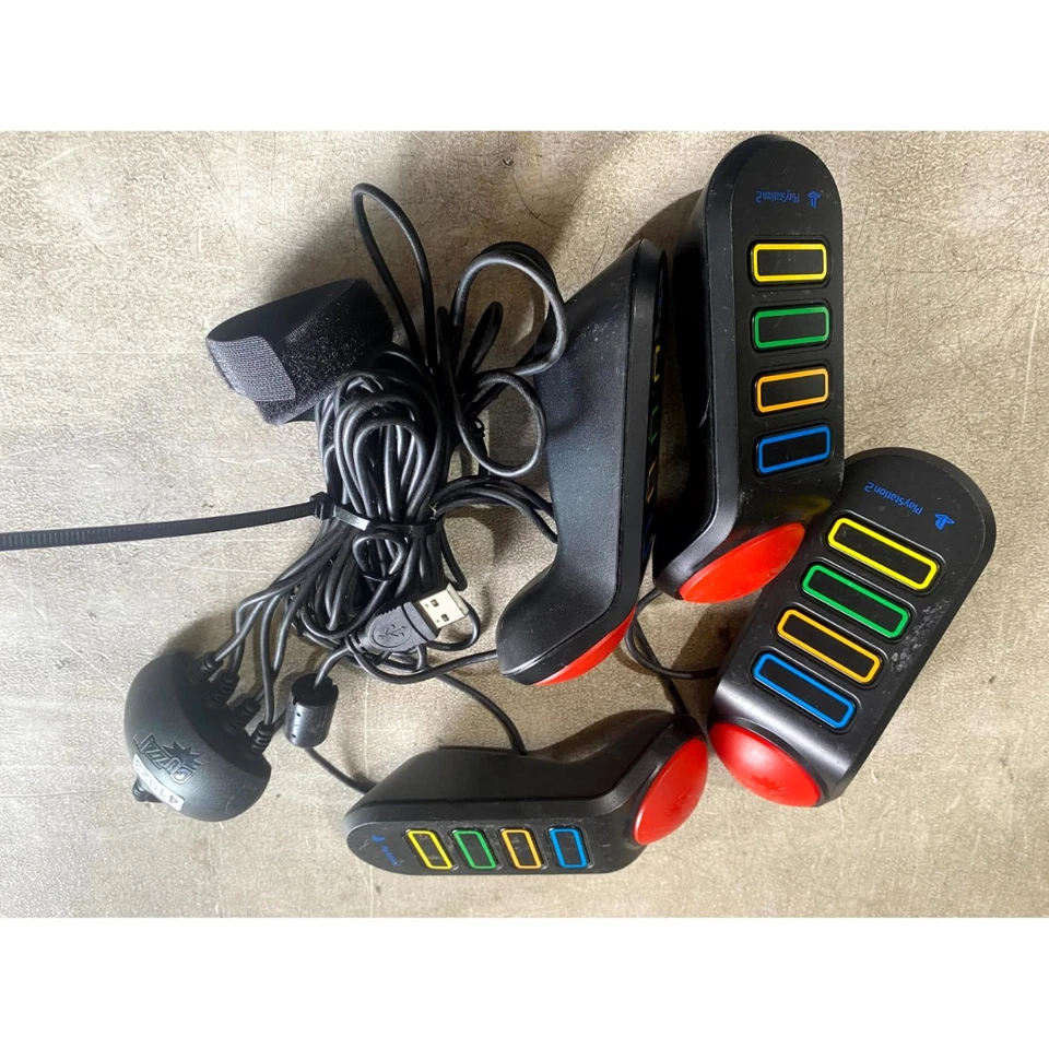 BUZZ! SCEH-0005 Buzzer Game Controllers Black Wired For Sony PlayStation 2 & 3 - Image 1 of 4