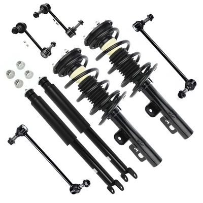 Front Rear Struts Assembly Shocks Sway Bars For 2010-2012 Ford Flex - Image 1 of 4