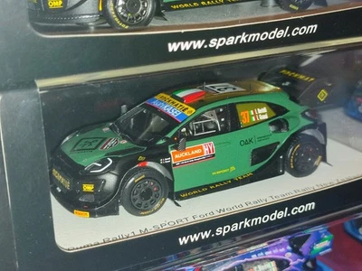 1x Spark S6714 FORD PUMA RALLY 1 L. Bertelli Rally NEW ZEALAND 2022 1:43- Rare - Immagine 1 di 4