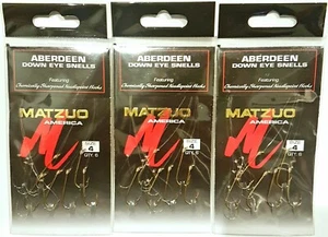18 GANCHO ABERDEEN ORO MATZUO TALLA 4 - Imagen 1 de 2