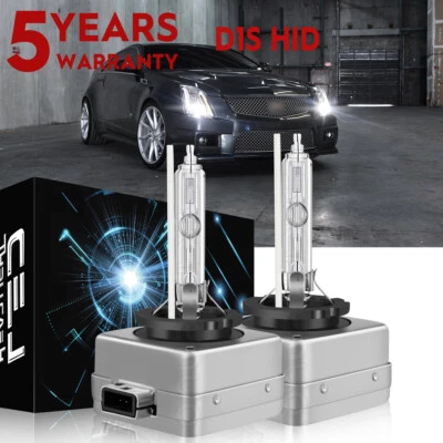 D1S Front HID Xenon Headlight Bulbs for Cadillac DTS 2006-2011 LOW HIGH Qty 2 - Image 1 of 4