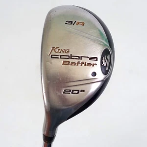 King Cobra Baffler 20º 3-Hybrid Black Dot Steel R-Flex Shaft 40" Left Hand - Picture 1 of 5