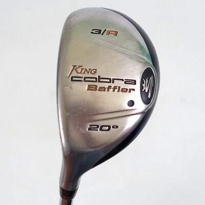 King Cobra Baffler 20º 3-Hybrid Black Dot Steel R-Flex Shaft 40" Left Hand - Image 1 of 4