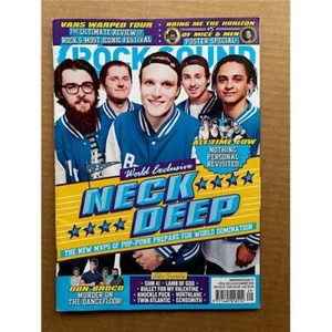 NECK DEEP ROCK SOUND #203 MAGAZINE SUMMER 2015 - NECK DEEP COVER WITH MORE INSID - Picture 1 of 1