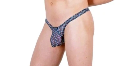 GREGG HOMME Thong Second-Skin C-Ring Sun Tanning Sheer Tan R143004 17A - Image 1 of 3
