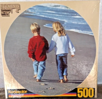 Rompecabezas Kodacolor Beach Buddies 500 piezas redondo Foto 1 de 2