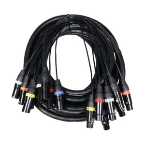 ProX XC-8XLR25 25 FT 8-Channel XLR3F to XLR3M Balanced Snake Cable - Picture 1 of 6