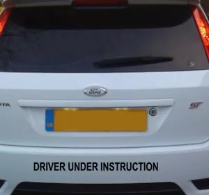 Driver Under Instruction driving instructor warning vinyl stickers - Picture 1 of 3