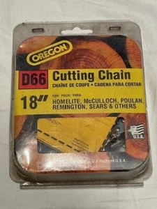 Oregon D66 NOS Replacement Chainsaw Chain 66 Drive Links 3/8" Pitch .050" 18" - Picture 1 of 4