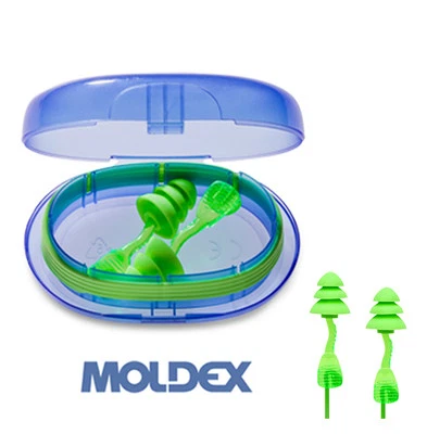 Moldex New Reusable Earplugs - Moldex Twisters Trio 6451 Cord Ear plugs