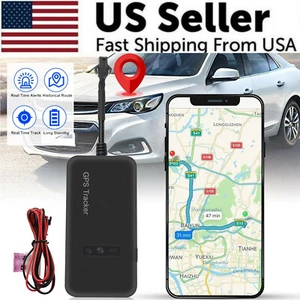 GPS Tracker Real-time Tracking Locator Device GPRS GSM Car/Motorcycle Anti Theft - Picture 1 of 6