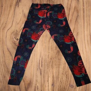 LuLaRoe 28" 루라로 키가 크고 매력적인 TC 퍼플 피콕 캐주얼 레깅스 여성 사이즈 8-10/30 - Picture 1 of 10