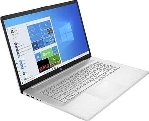 HP Notebook 17 Zoll IPS FullHD Intel Core i3 Windows 10 oder 11 Webcam USB Typ C - Afbeelding 1 van 7