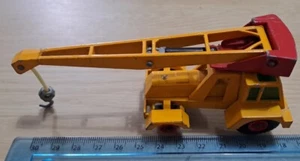 Vintage Matchbox King Size No14 Taylor Jumbo Crane Good Condition No Box - Picture 1 of 12