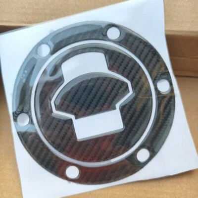 Adesivo almofada tanque gasolina tampa combustível fibra de carbono 3D preto para BMW R1150R R1150RT - Imagem 1 de 4