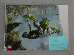 Lego Bionicle TOA LEWA NUVA 8567- Complete Figure with Manual - Picture 1 of 3