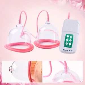 AB/CD Cups Vacuum Electric Breast Enlargement Pump Enhancement Massage Machine - Picture 1 of 13