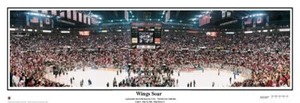 NHL Detroit Red Wings 2002 Stanley Cup Final Wings Soar Panoramic Poster 4033 - Picture 1 of 5