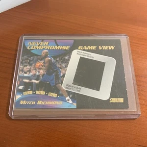 RARE SP 1999-00 STADIUM CLUB NEVER COMPROMISE GAME VIEW #/100 Mitch Richmond - Picture 1 of 2
