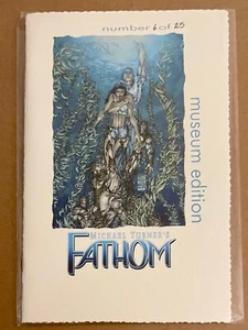 Fathom #4 Museum Edition Michael Turner #6/25 Top Cow Jay Company Aspen versiegelt - Bild 1 von 2