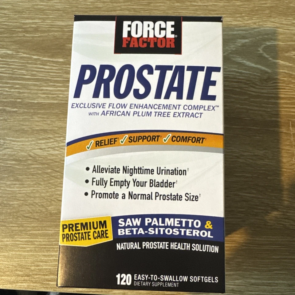 Suplemento de apoyo para la próstata Force Factor - 120 cápsulas blandas Foto 1 de 4