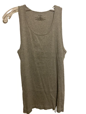 Calvin Klein Men's Cotton Ribbed Tank Top Gray Size Small S/P NWOT - Image 1 of 4
