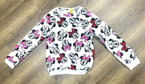 Disney Minnie Mouse Girls Youth Soft Fleece Warm Sweater Size Large 14 - Picture 1 of 6