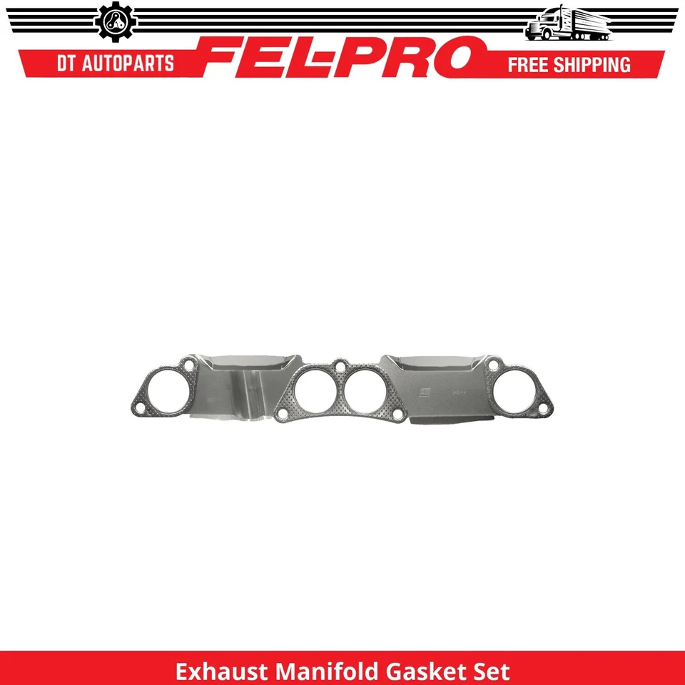 Para 1986-1991 Isuzu Trooper conjunto de junta coletor de escape Fel-Pro 1987 1988 1989 - Imagem 1 de 1