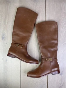 Lauren by Ralph Lauren Brooke Leather Riding Boots UK 5 US 7 See Photos - Picture 1 of 13