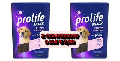 Prolife Snack Puppy Sensitive Dog - 2 pacchi - Immagine 1 di 3