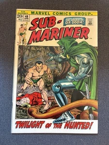 Sub-Mariner #48 Dr Doom April 1972 Marvel Comics - Picture 1 of 13