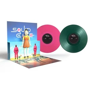JUNG JAEIL - Squid Game 2025 Dutch 1870 Gram Green & Pink Vinyl in Pop-up Sleeve - Picture 1 of 1