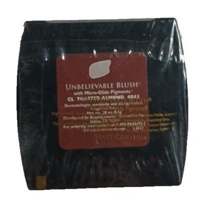 BC Beauticontrol (NOS) CL Toasted Almond Unbelievable Blush (6843)-Sealed, VTG - Image 1 of 4