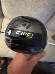 Taylormade Qi10 max driver 9 degree HZRDUS Smoke Blue 6.0 Stiff - Picture 1 of 6