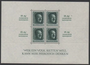 ALLEMAGNE - III REICH / 1937  BLOC # 11 ** - MNH / COTE 325.00 EUROS - Picture 1 of 2