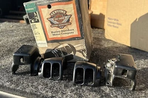 Harley Davidson Matte Black Switch Housing Set 70223-96A OEM - Picture 1 of 4